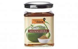 Kitchens Of India Mango Jeera Chutneys   Glass Jar  300 grams